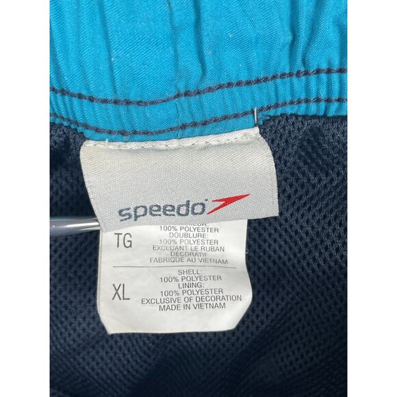 Speedo Mens Size XL Navy Swim Trunks - Picture 3 of 9